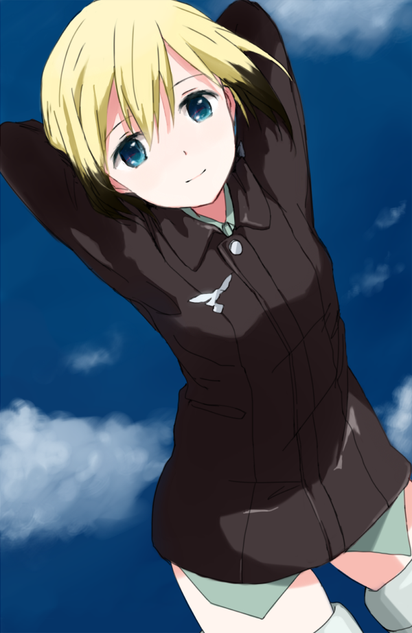 erica hartmann (world witches series and 1 more) drawn by hinako12