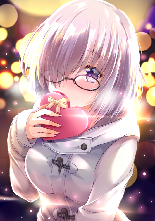 mash kyrielight (fate and 1 more) drawn by izumi_akane
