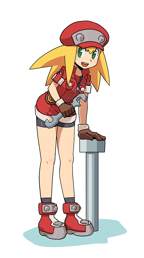 roll caskett (mega man and 1 more) drawn by muu_(mumumer)