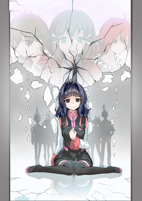 tokishima haruto, sashinami shouko, renboukouji akira, and nobi marie (kakumeiki valvrave) drawn by terric