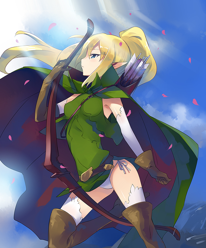 alleria swiftwind (kingdom rush) drawn by usatsuka_eiji