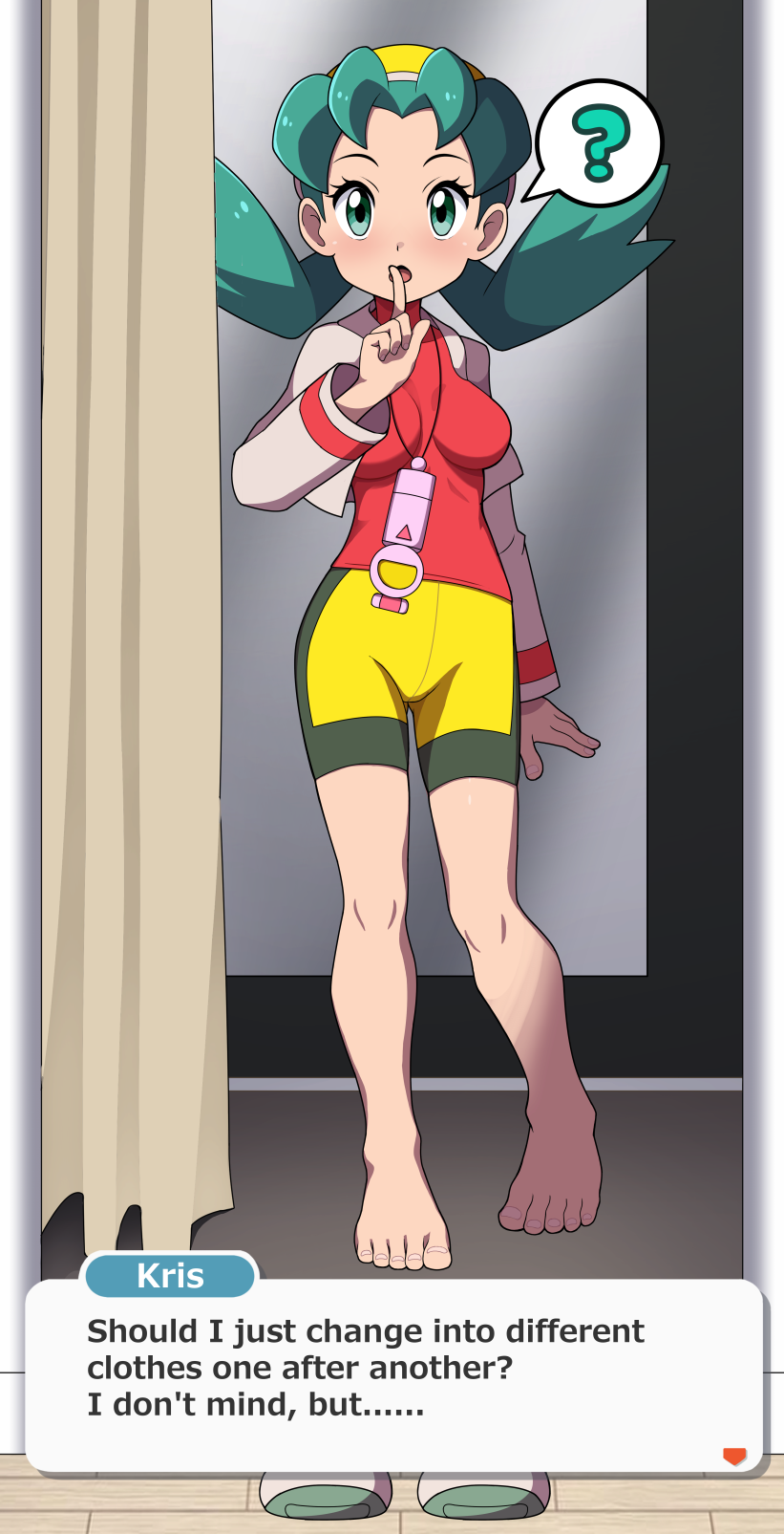 kris (pokemon and 1 more) drawn by kohatsuka
