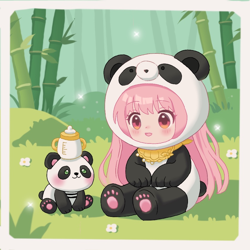 nikki and baobao (nikki and 1 more) drawn by xialengzi
