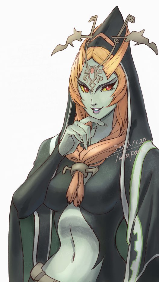 midna (the legend of zelda and 1 more) drawn by takapon-o-ji