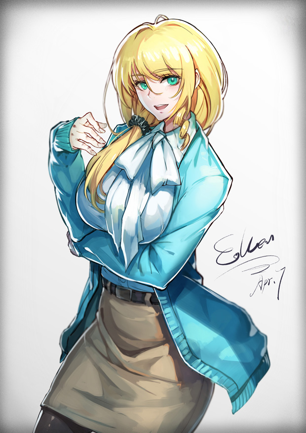 ellen baker (new horizon) drawn by ryuuzaki_ichi