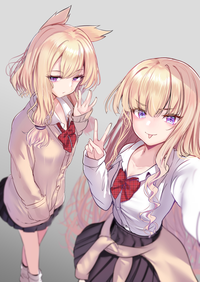 queen elizabeth and warspite (azur lane) drawn by schreibe_shura