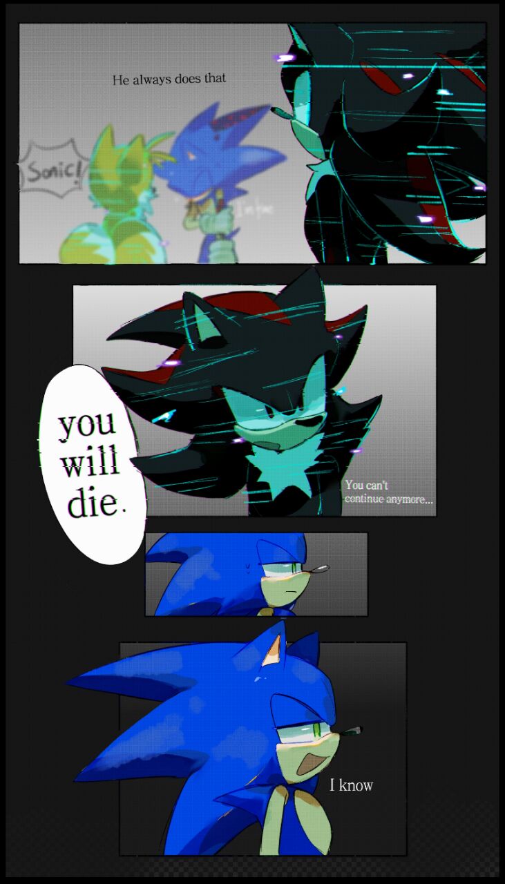 sonic the hedgehog, shadow the hedgehog, and tails (sonic and 1 more) drawn by acidki6