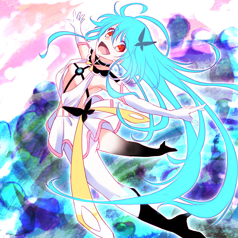papika and pure barrier (flip flappers) drawn by gyuunyuukeepaa