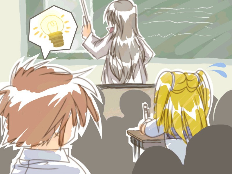 touma hikaru, kurashima nagisa, and tachibana ayaka (izumo) drawn by yamamoto_kazue