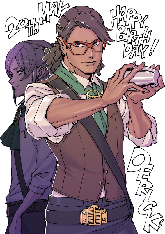 valery vrubel and derick ross (double decker!) drawn by sakakibara_mizuki