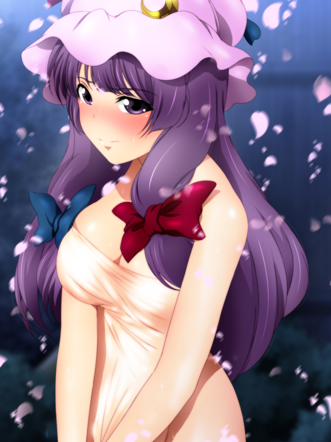 patchouli knowledge (touhou) drawn by yadokari_genpachirou
