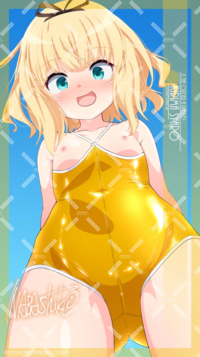 kirima syaro (gochuumon wa usagi desu ka?) drawn by inaba_shiki