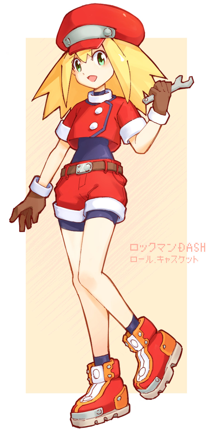 roll caskett (mega man and 1 more) drawn by mz_(malee731)