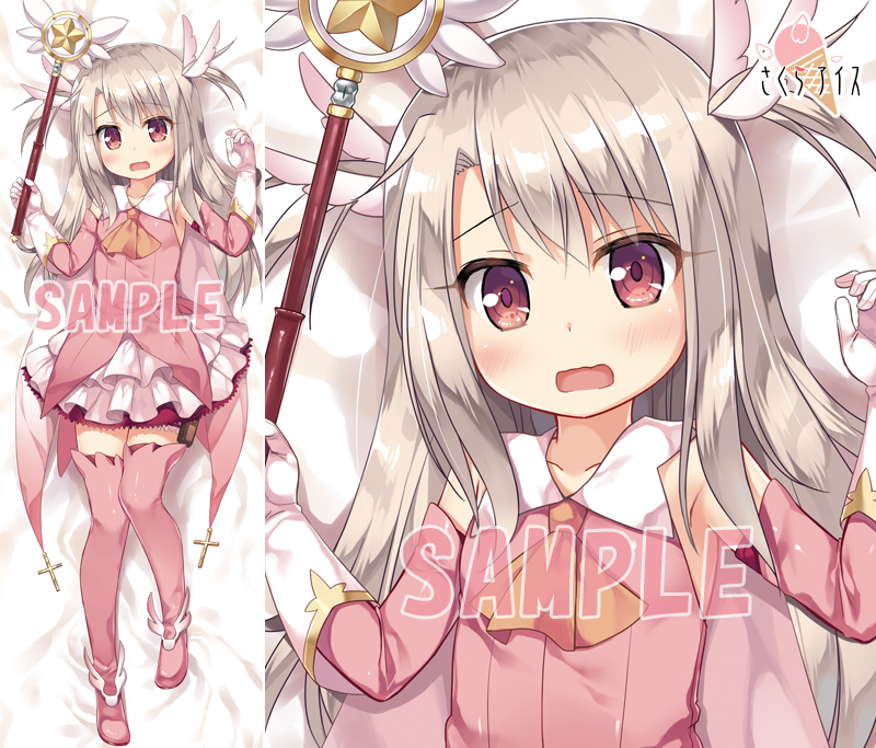 illyasviel von einzbern, prisma illya, and magical ruby (fate and 1 more) drawn by yukino_minato