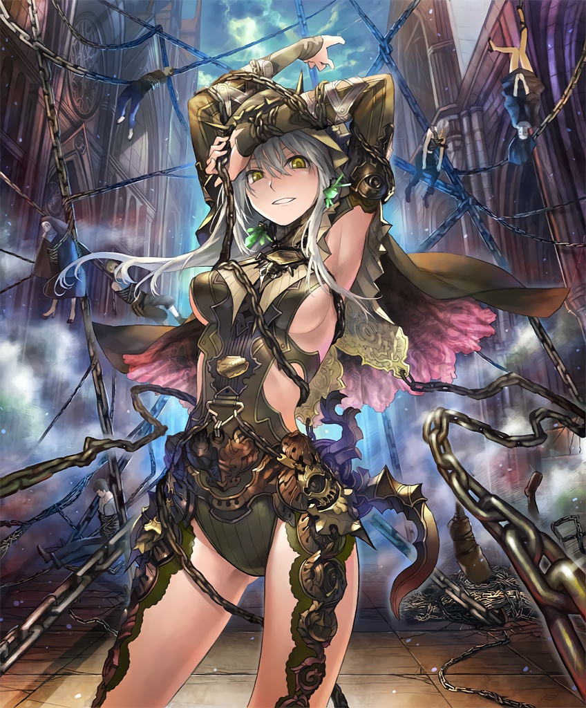 sister of punishment (shingeki no bahamut and 1 more)