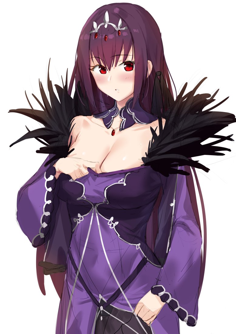 scathach and scathach skadi (fate and 1 more) drawn by anti_(0324)