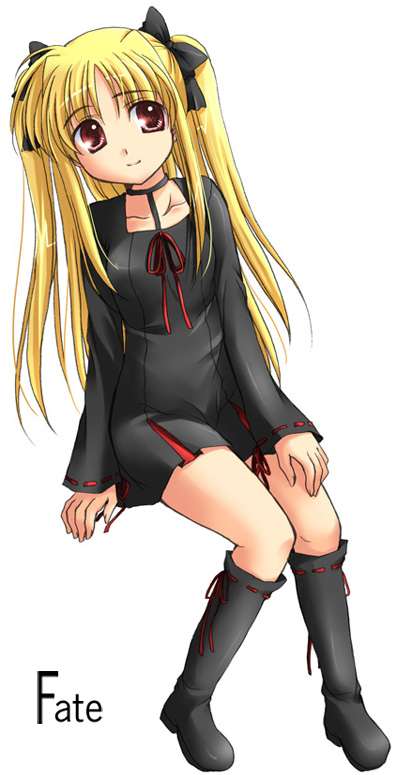 fate testarossa (lyrical nanoha and 1 more) drawn by koyuki_(2smj)