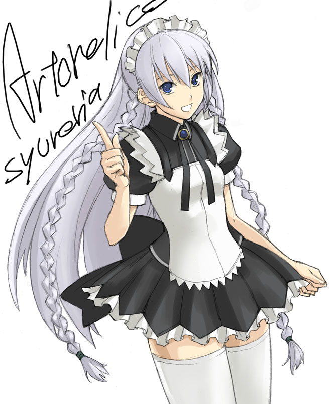 shurelia (ar tonelico and 1 more) drawn by tetsu_(kimuchi)