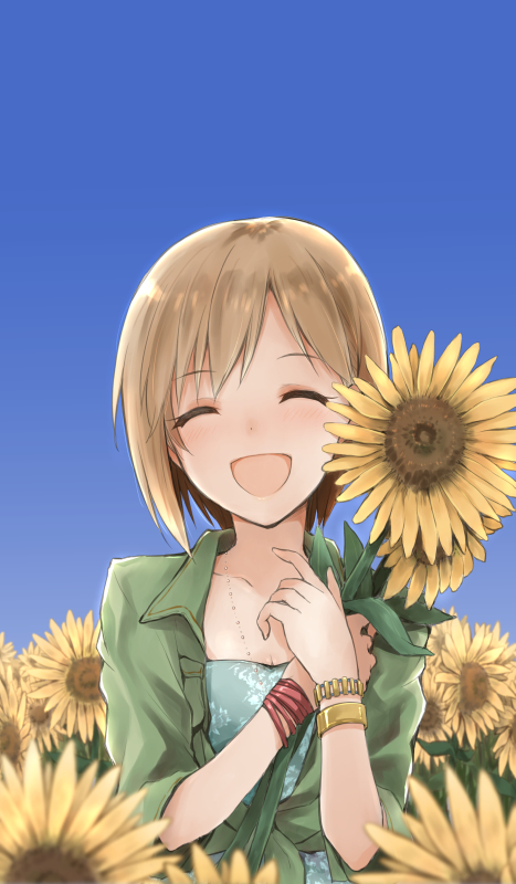 aiba yumi (idolmaster and 2 more) drawn by minori_(m-noir)