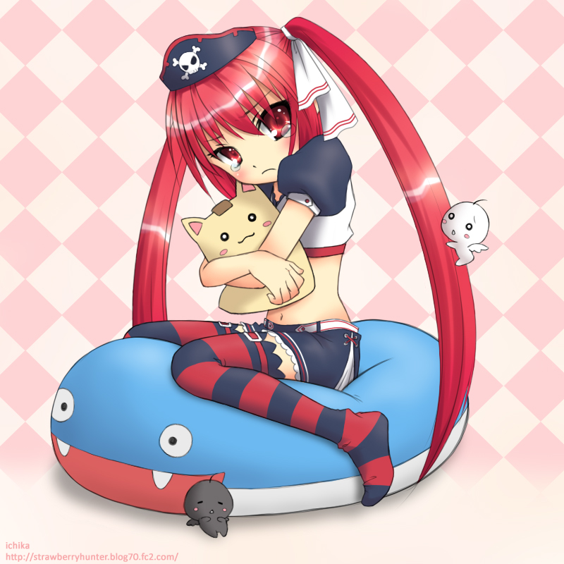 kooh, dolfini, papel, and puff (pangya) drawn by ichika