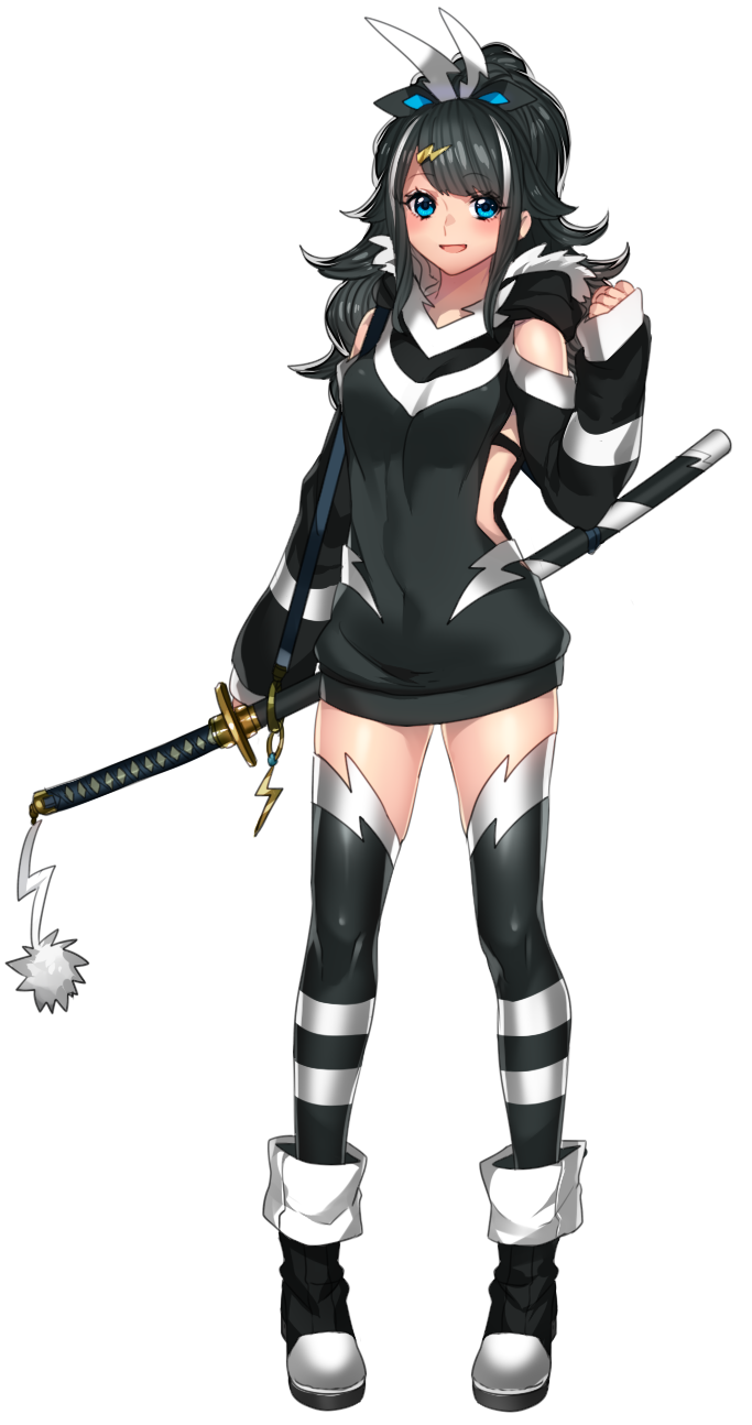 zebstrika (pokemon) drawn by katagiri_hachigou