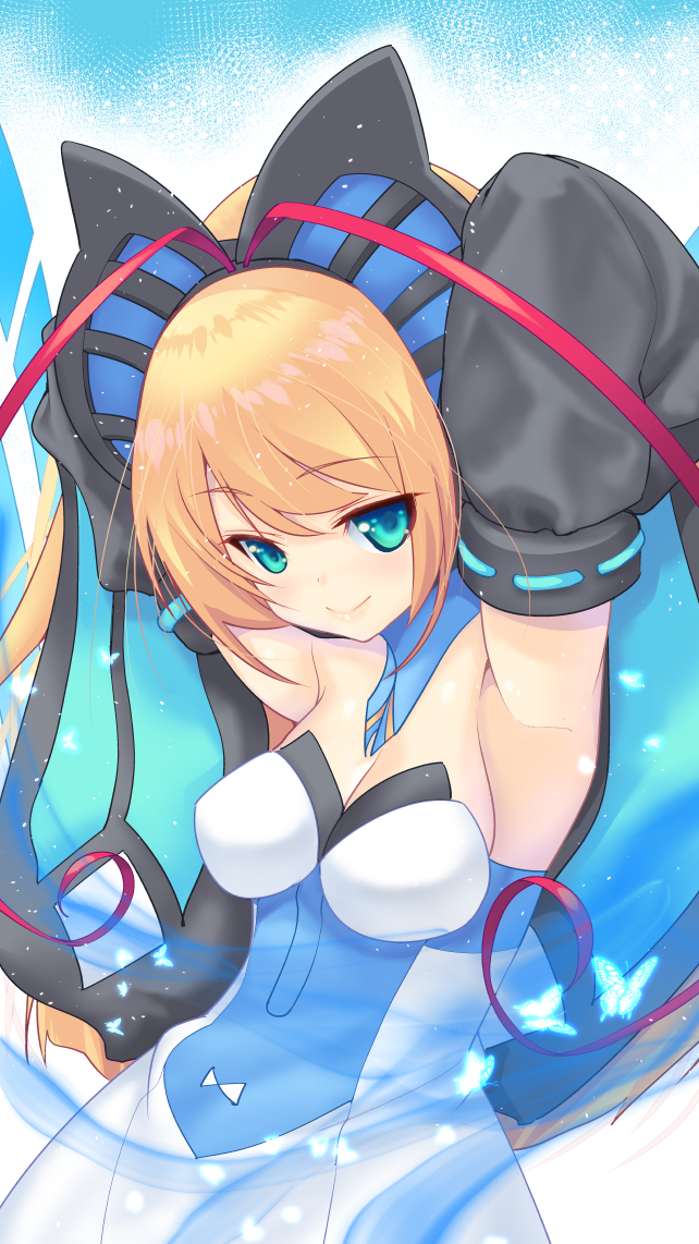 lumen (azure striker gunvolt and 1 more) drawn by usapenpen2019