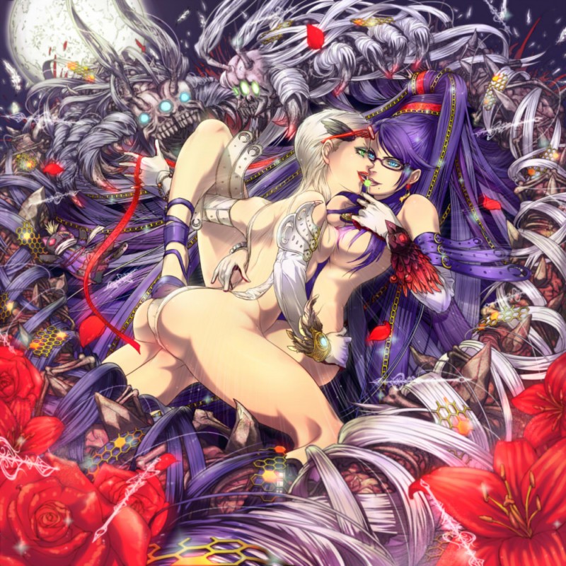 bayonetta, jeanne, and scolopendra (bayonetta and 1 more)