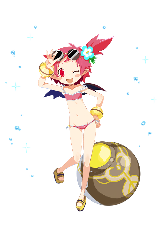 hanako (disgaea and 1 more) drawn by harada_takehito