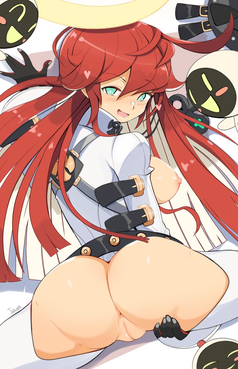 jack-o' valentine and knight servant (guilty gear and 1 more) drawn by jellcaps