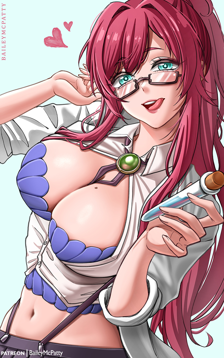 yakuzen kusuri (kimi no koto ga dai dai dai dai daisuki na 100-nin no kanojo) drawn by baileymcpatty