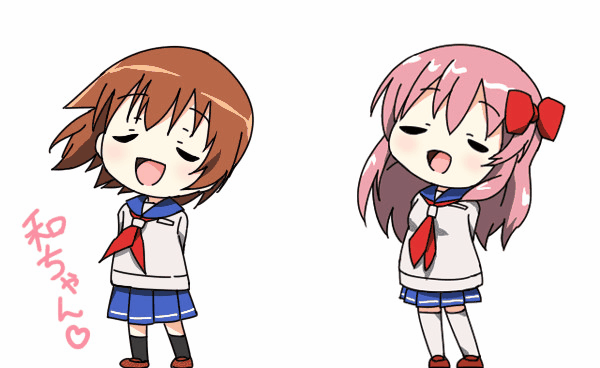 haramura nodoka and miyanaga saki (saki and 1 more) drawn by nonohachi