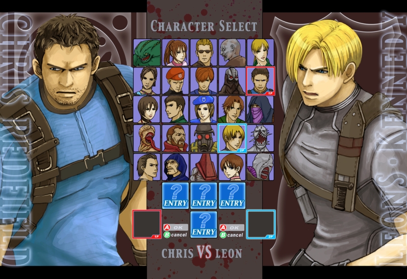 leon s. kennedy, jill valentine, chris redfield, ada wong, claire redfield, and 18 more (resident evil and 10 more) drawn by sandoicchi