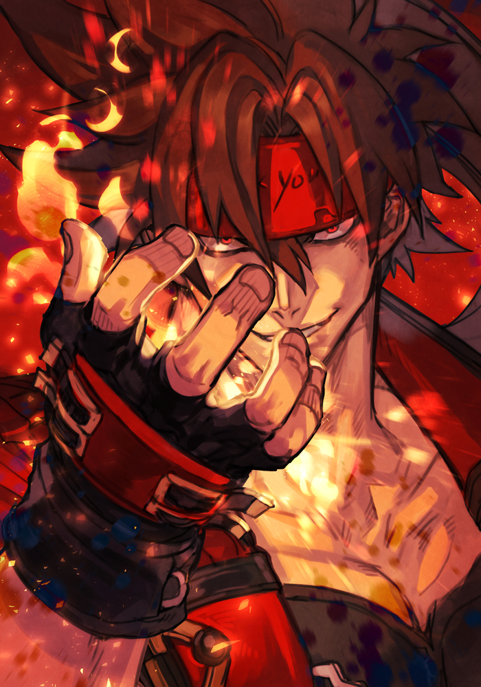 sol badguy (guilty gear and 1 more) drawn by hungry_clicker