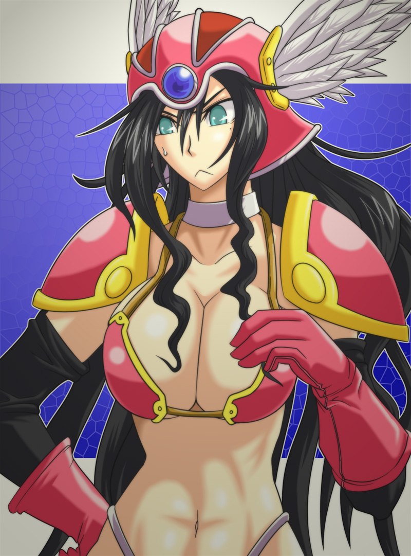 warrior and deborah (dragon quest and 2 more) drawn by tonda