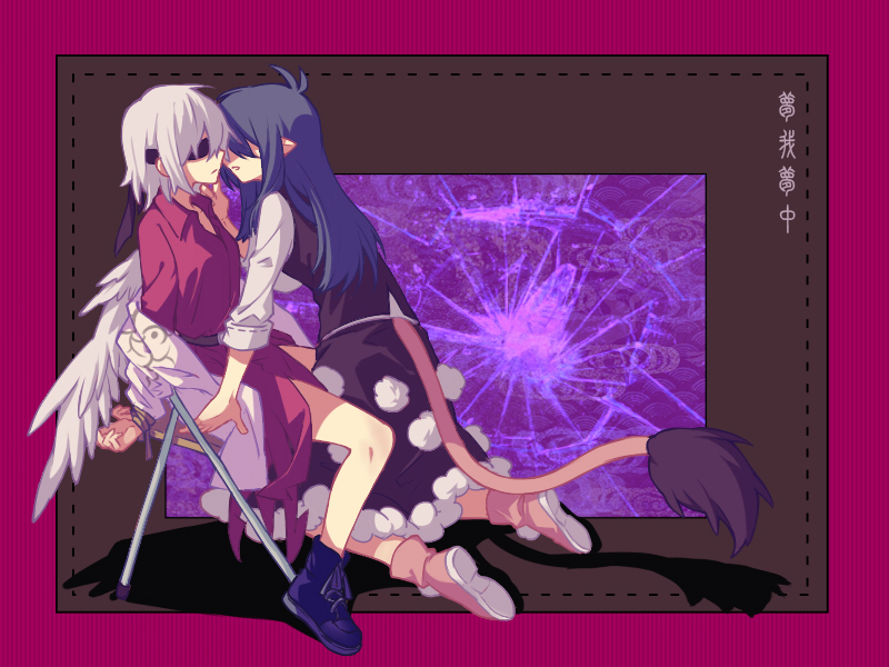 kishin sagume and doremy sweet (touhou) drawn by beichen_xiaobei