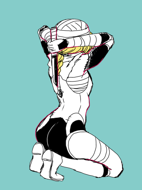 sheik (the legend of zelda and 1 more) drawn by goma_tonbi