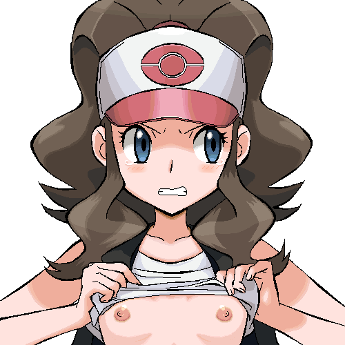 hilda (pokemon and 1 more) drawn by gomatarou_(pixiv196136)