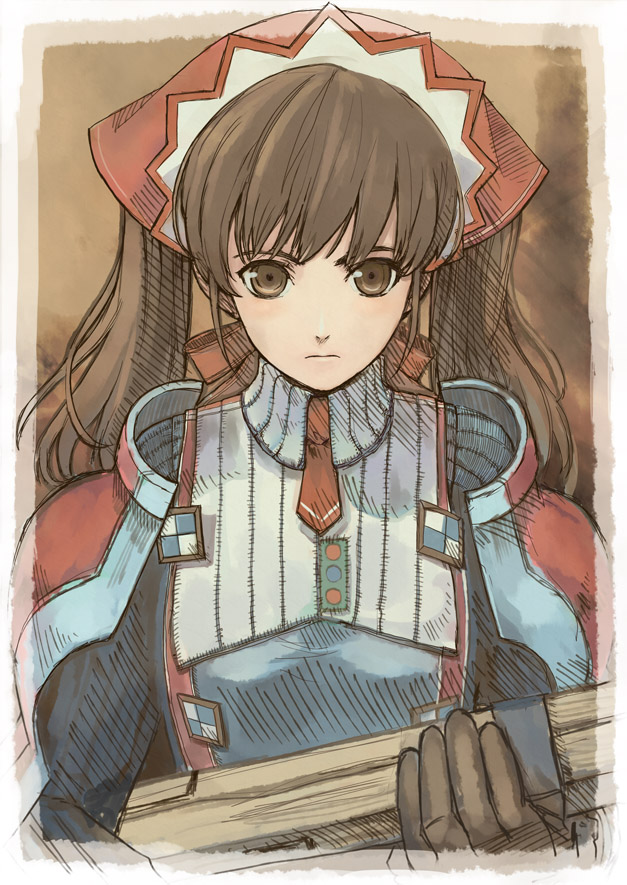 alicia melchiott (senjou no valkyria and 1 more) drawn by yakepu