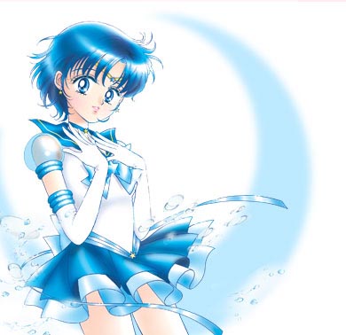 mizuno ami, sailor mercury, and super sailor mercury (bishoujo senshi sailor moon and 2 more) drawn by takeuchi_naoko