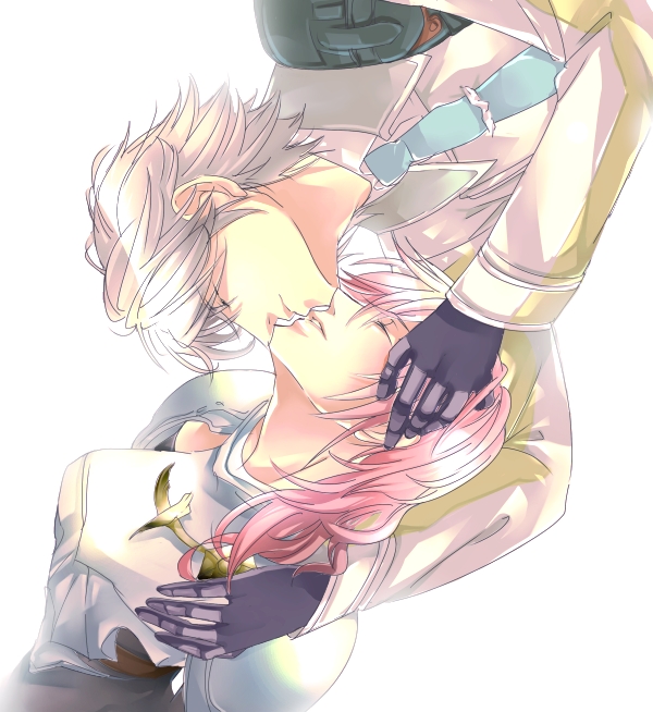 lightning farron and hope estheim (final fantasy and 2 more) drawn by seasaltice13