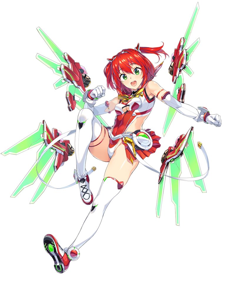 sonozaki akari and esca ruby asterize (choukou and 1 more) drawn by gin_(ginshari)
