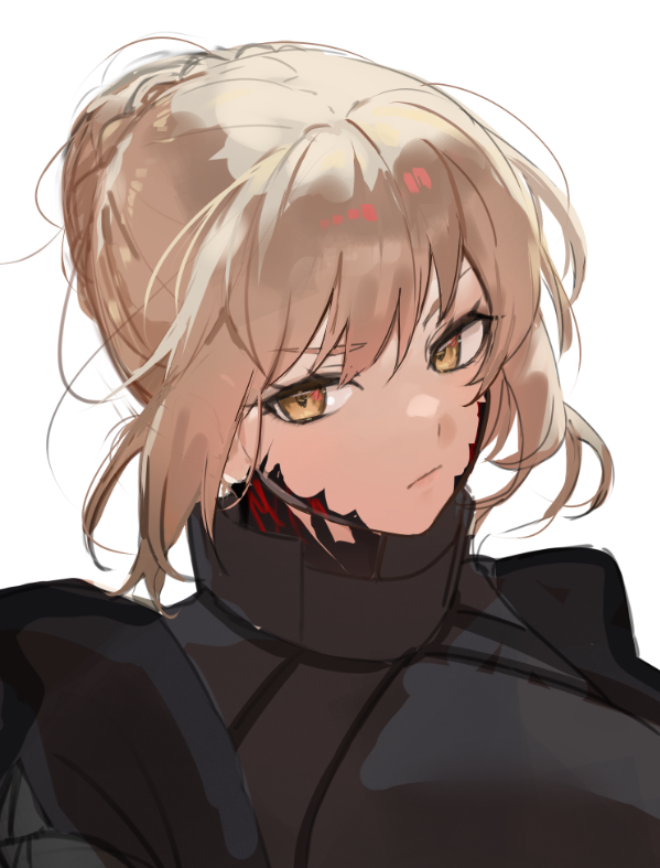 artoria pendragon and saber alter (fate and 2 more) drawn by kanniiepan