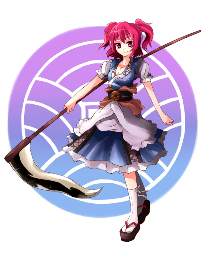 onozuka komachi (touhou) drawn by uruu_gekka