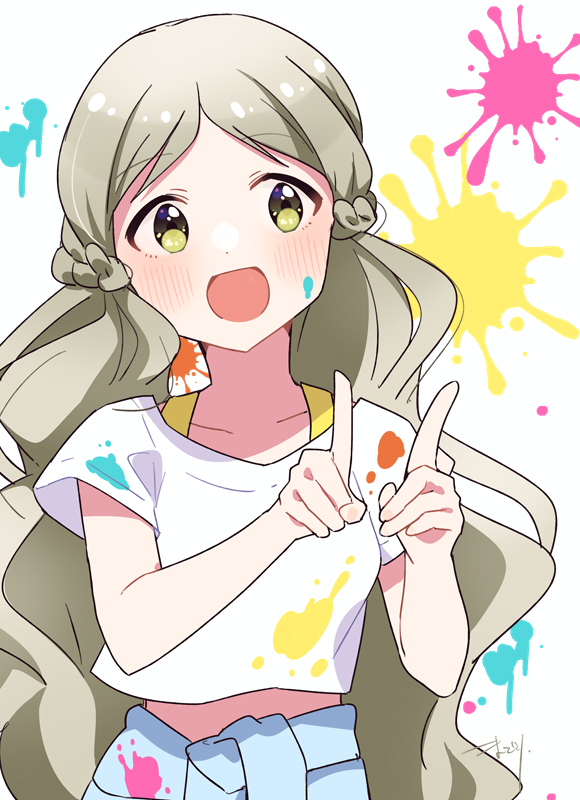 handa roco (idolmaster and 2 more) drawn by koma_tori