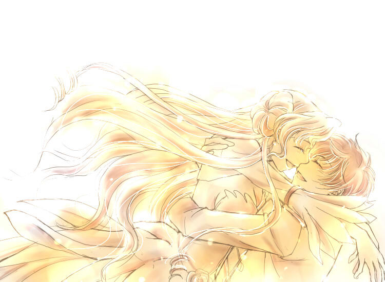 kururugi suzaku and euphemia li britannia (code geass) drawn by pesu