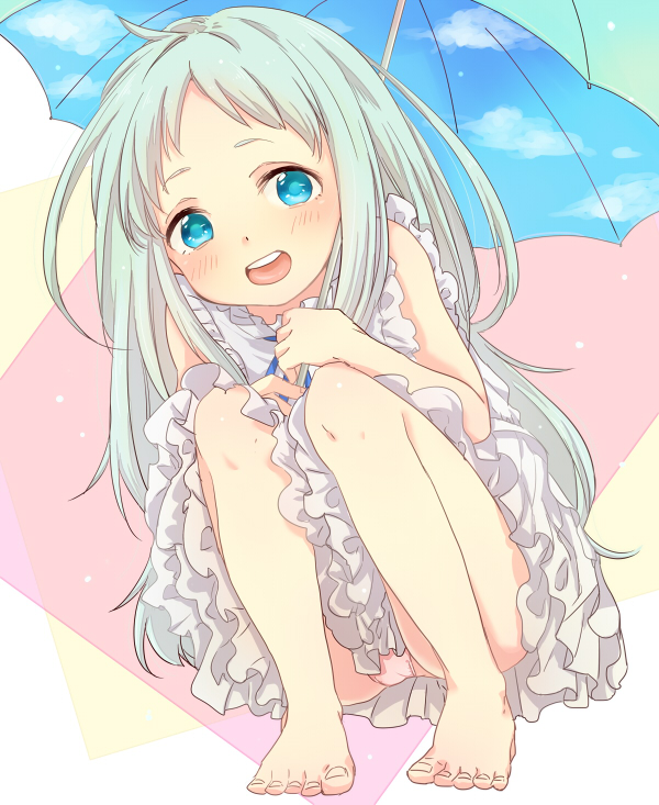 honma meiko (ano hi mita hana no namae wo bokutachi wa mada shiranai.) drawn by hino_(gonta523)