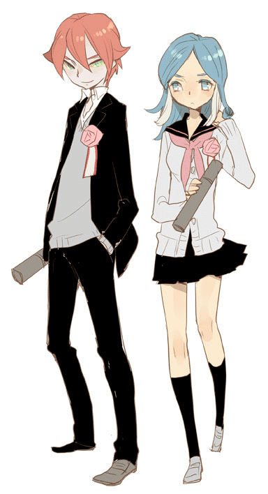 kiyama hiroto and urubida (inazuma eleven) drawn by 4444yon
