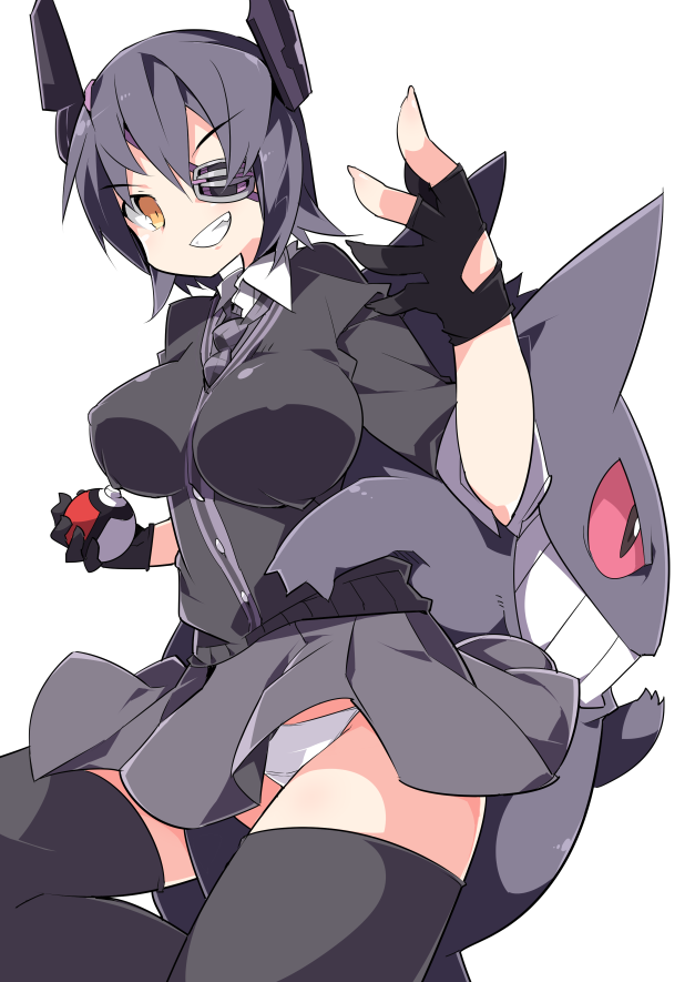 tenryuu and gengar (kantai collection and 1 more) drawn by rfa