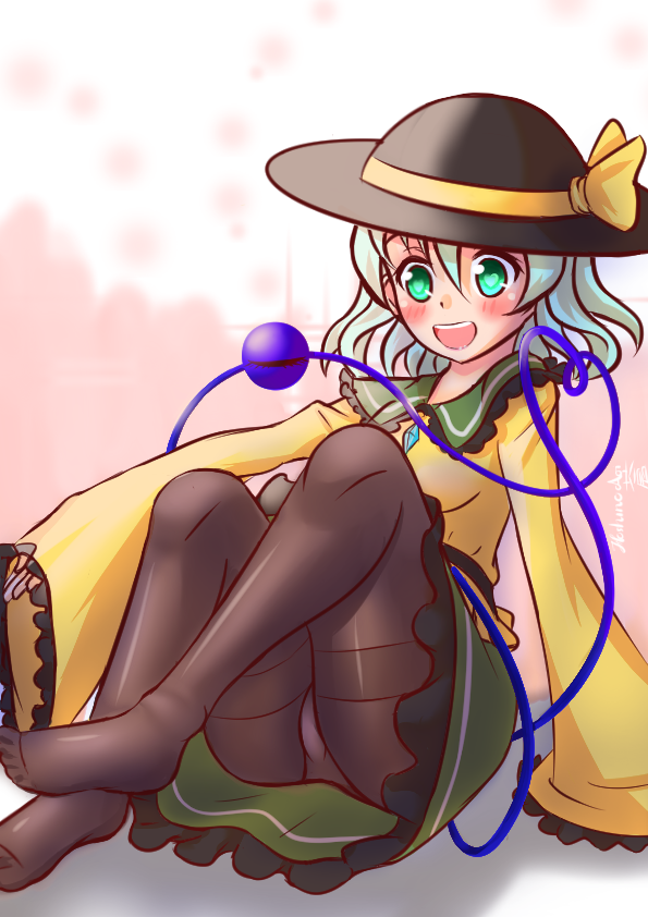 komeiji koishi (touhou) drawn by hoshino_aoi_(la_huynh_hai_than)
