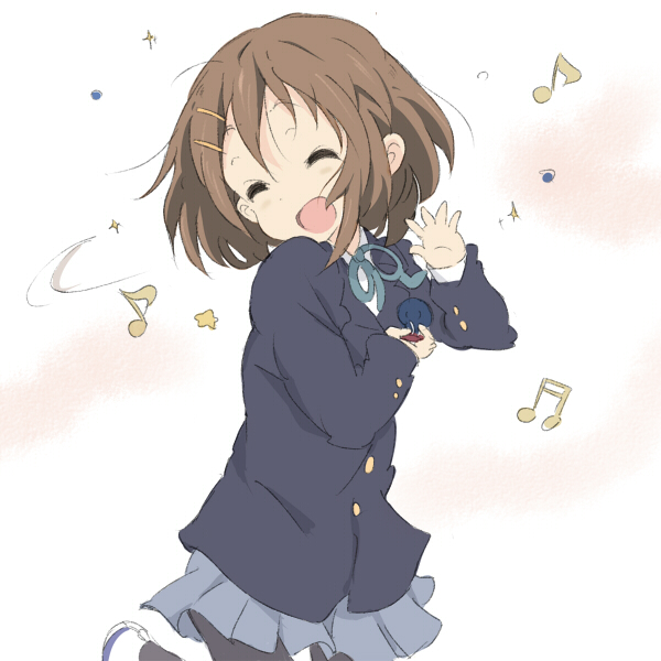 hirasawa yui (k-on!) drawn by core_(mayomayo)